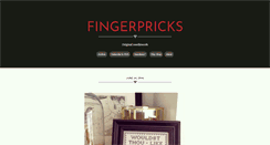 Desktop Screenshot of fingerpricks.com